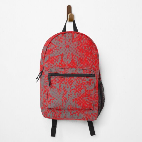 Item preview, Snowy Red Halftone Flowers designed and sold by Imaginesium.