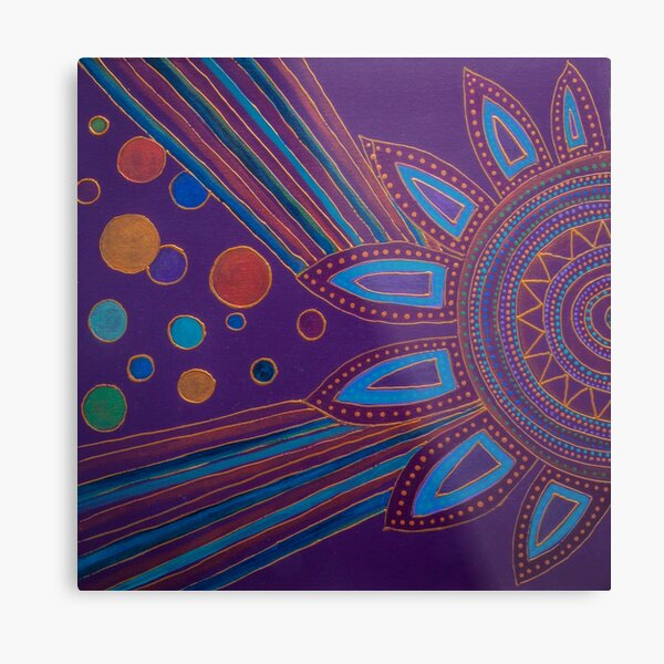 Stardust Metal Print
