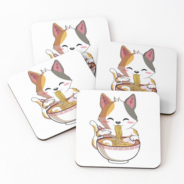 Item preview, Kawaii Neko Ramen designed and sold by anggoravector.