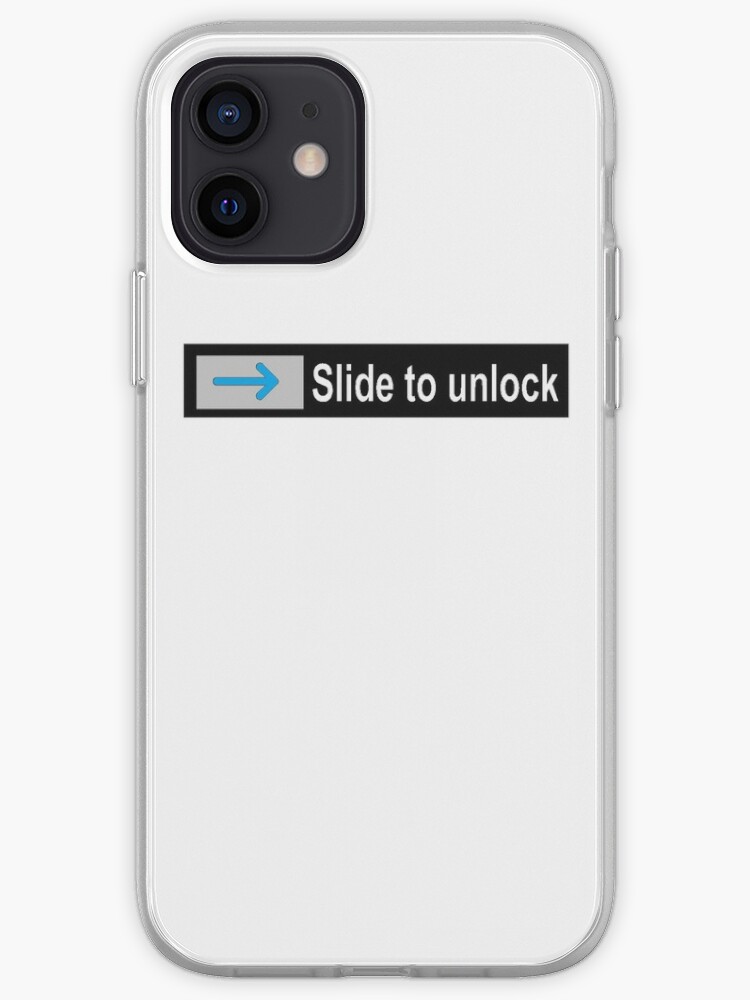 Slide To Unlock Iphone Case Cover By Hntllc Redbubble