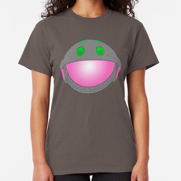 Heavy Metal Spaceship / Starship black outline, colour fill Classic T-Shirt