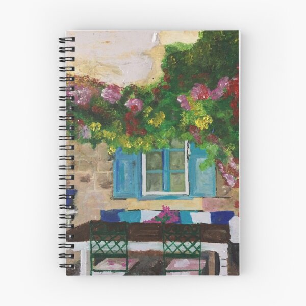 Item preview, Blue House With Shutters designed and sold by Andrew Reid Wildman .