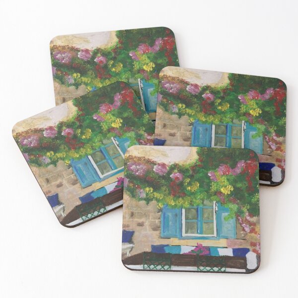 Item preview, Blue House With Shutters designed and sold by golan22may.