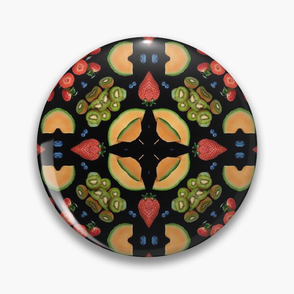 Item preview, Kaleidoscope pattern of fruit designed and sold by With My Hands By K.