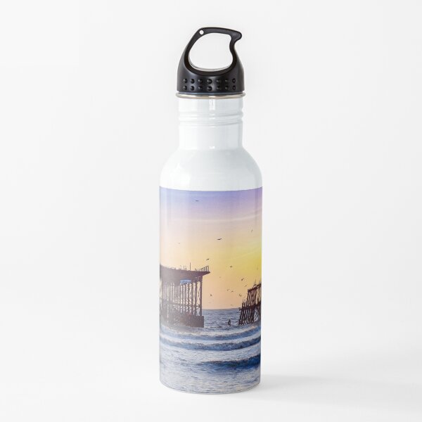 Pier Skeleton Brighton Water Bottle