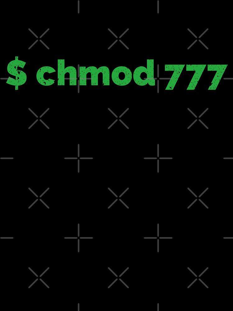 Linux Hacker Chmod 777 Command Kids T Shirt By Clubtee Redbubble