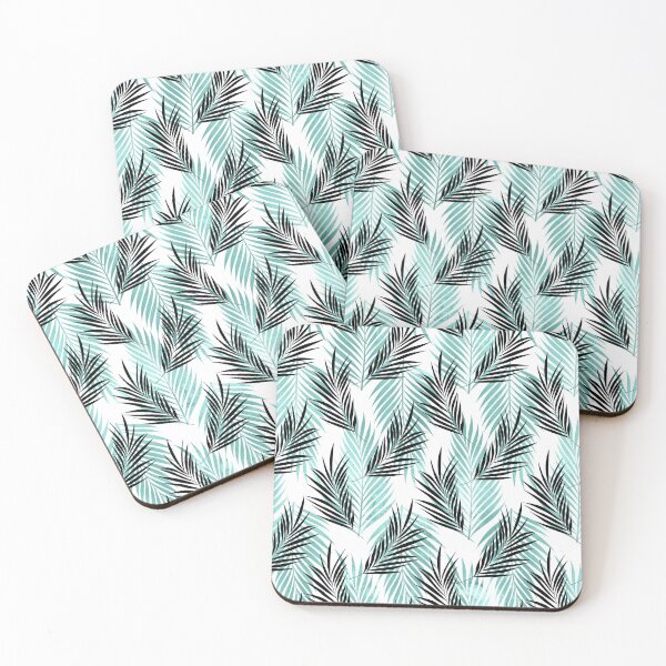 Item preview, Turquoise Falling Leaves designed and sold by RGeeStore.