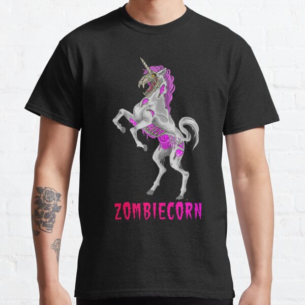 Scary Horror Unicorn T Shirts Redbubble - roblox unicorn zombie apocalypse