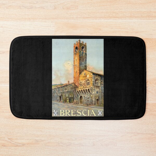 Item preview, Brescia retro poster designed and sold by CorasPosters.