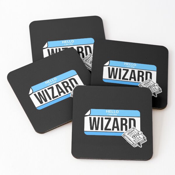 Item preview, Hello, I am the Wizard DnD Nametag designed and sold by DruidsDesigns.