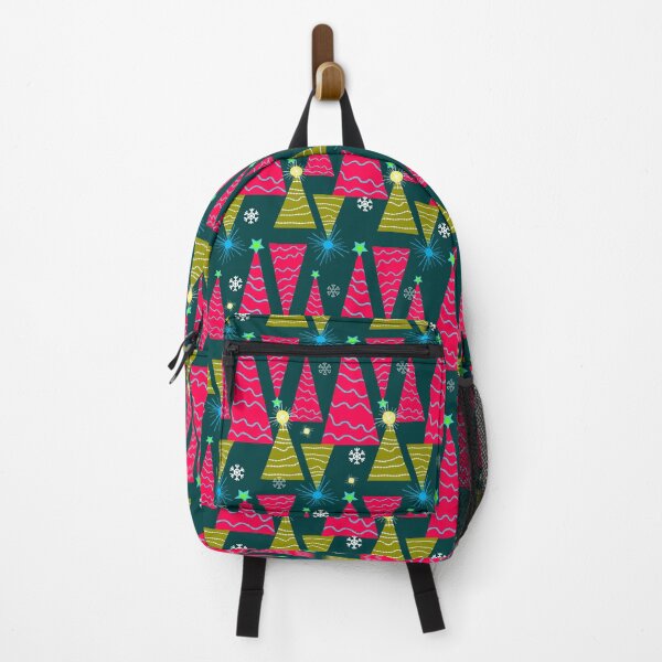 Item preview, Christmas background with stylized Christmas trees designed and sold by TrishaMcmillan.