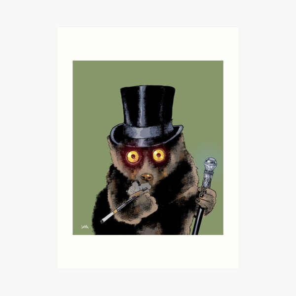 Dandy Loris Art Print