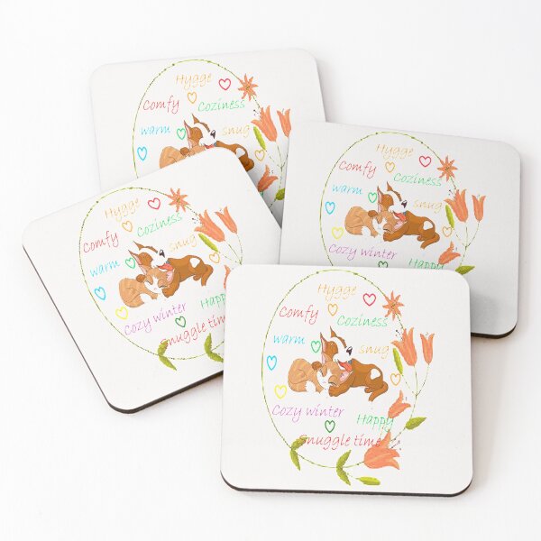 Item preview, Hygge cat and dog,cute,fun, design, Family Christmas Making Memories designed and sold by Adri Barnard.