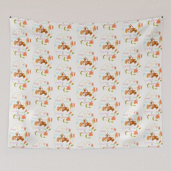 Item preview, Hygge cat and dog,cute,fun, design, Family Christmas Making Memories designed and sold by Adri Barnard.