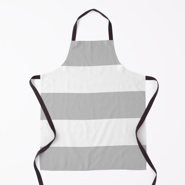 Item preview,  Large SILVER and WHITE Horizontal STRIPES designed and sold by RachelMacht.