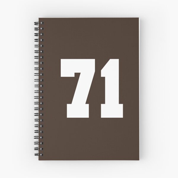 Item preview, 71 Number Cleveland Sports Seventy-One Brown Jersey designed and sold by HelloFromAja.