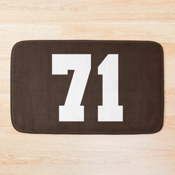 Item preview, 71 Number Cleveland Sports Seventy-One Brown Jersey designed and sold by HelloFromAja.
