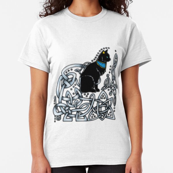 Celtic/Egyptian Cat Classic T-Shirt