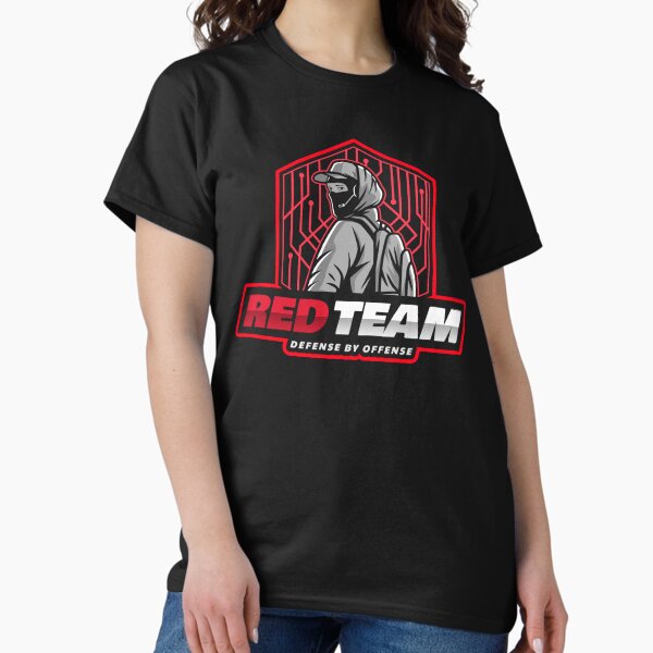 Item preview, Cyber Security Red Team - Defense by Offense Shield designed and sold by clubtee.