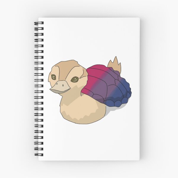 Item preview, Bi Supportive Turtleduck designed and sold by LeishCreates.