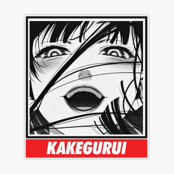 Kakegurui Anime Sticker - Kakegurui Anime Manga - Discover & Share GIFs