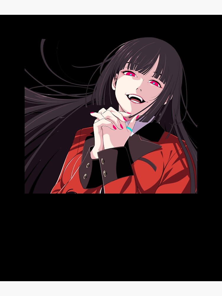 Kakegurui - Yumeko Jabami cards anime Greeting Card for Sale by