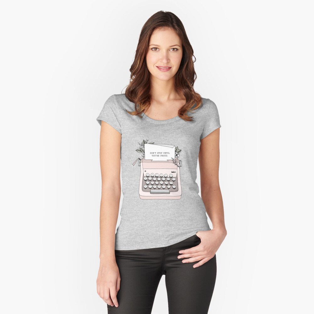 Aperçu de l'œuvre T-shirt échancré créée et vendue par barlena.