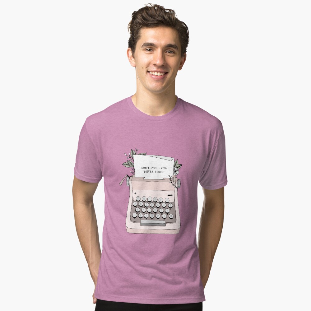 Aperçu de l'œuvre T-shirt chiné créée et vendue par barlena.
