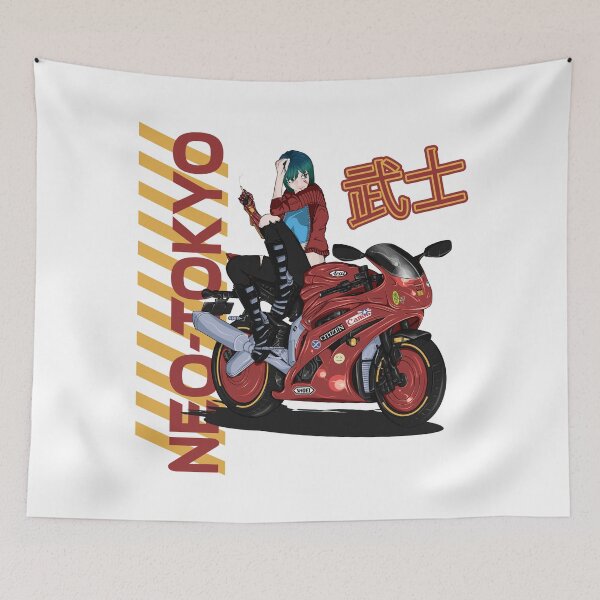 Item preview, Neo-Tokyo Samurai designed and sold by SideQuest - Scribbled Chaos!.