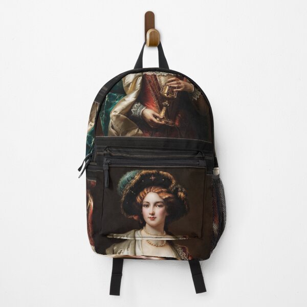Item preview, Portrait Of A Noblewoman by Cesare Detti Classical Fine Art Old Masters Reproduction designed and sold by Xzendor7 Digital Art Creations.