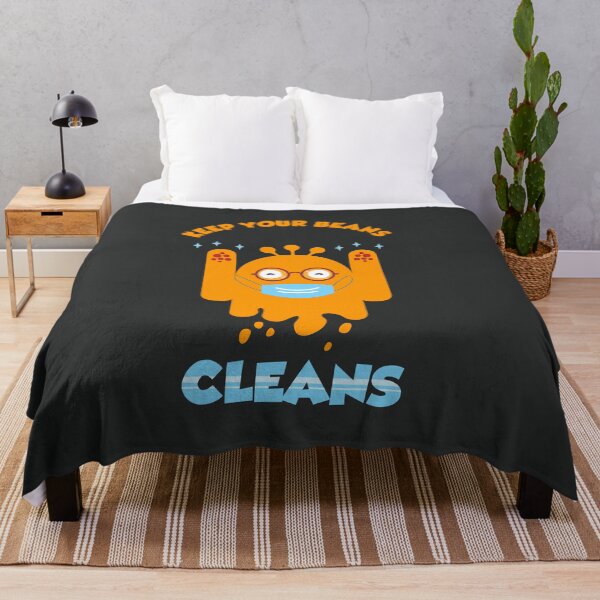 Item preview, Keep your beans cleans - Global hand washing day design designed and sold by wingdingr.