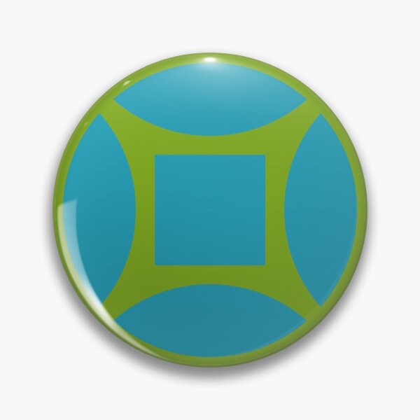 Item preview, Geometric Pattern: Intersect Square: Algal Bloom designed and sold by Red Wolf.