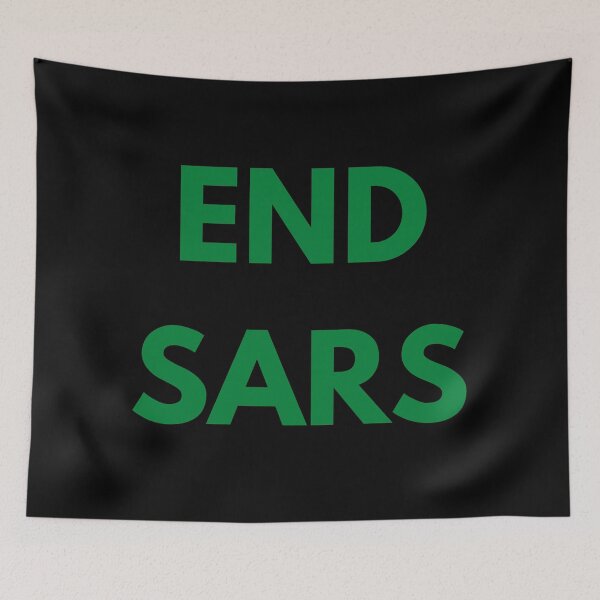 Item preview, End Sars, #endsars, Anti Sars, Nigeria Police Brutality Protest Design designed and sold by Gramsta.