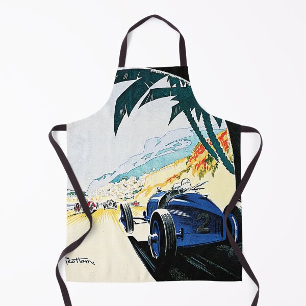 Item preview, Grand Prix Automobile MONTE CARLO MONACO 1933 by Artist Georges Hamel Vintage Racing designed and sold by retroposters.