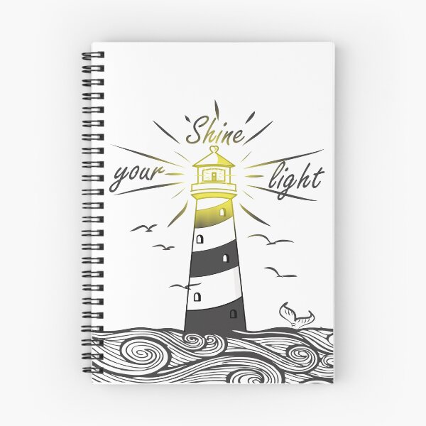 Item preview, LightHouse "Shine your light" designed and sold by crazyowl.