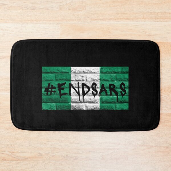 Item preview, End Sars, #endsars, Anti Sars, Nigeria Police Brutality Flag Design designed and sold by Gramsta.