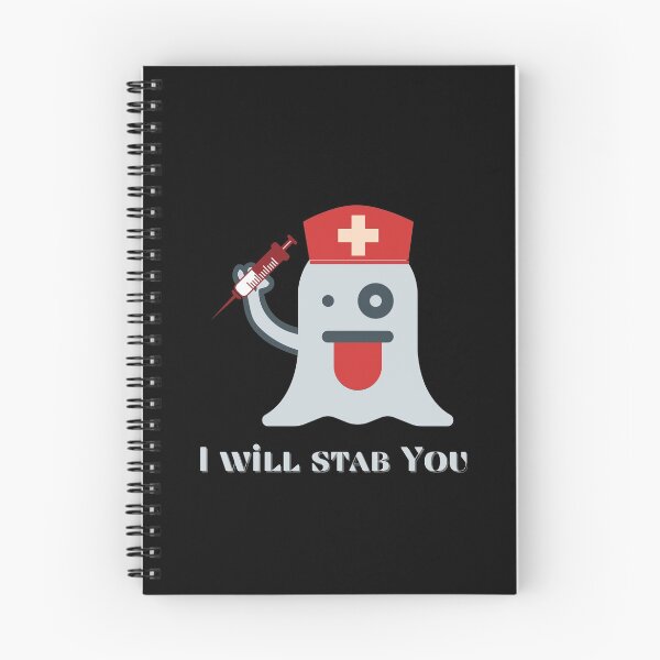 Item preview, Funny Cardiac Nurses Halloween I Will Stab You designed and sold by Gifty-Designs.