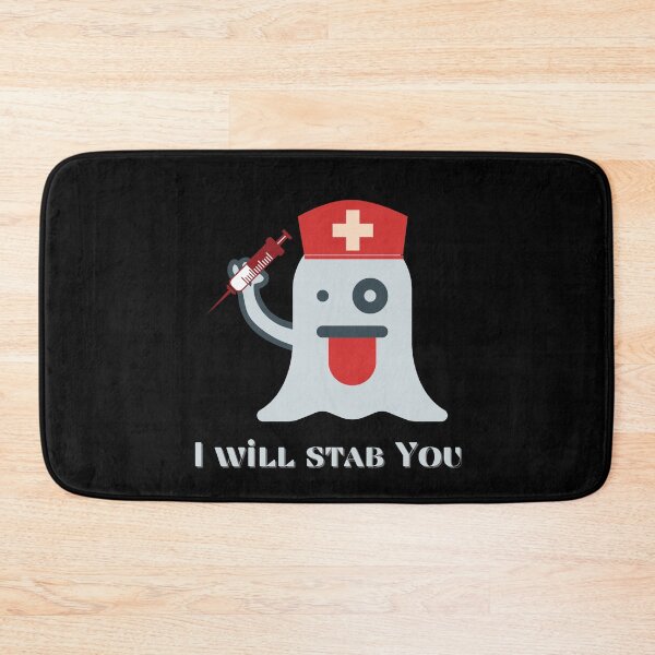 Item preview, Funny Cardiac Nurses Halloween I Will Stab You designed and sold by Gifty-Designs.