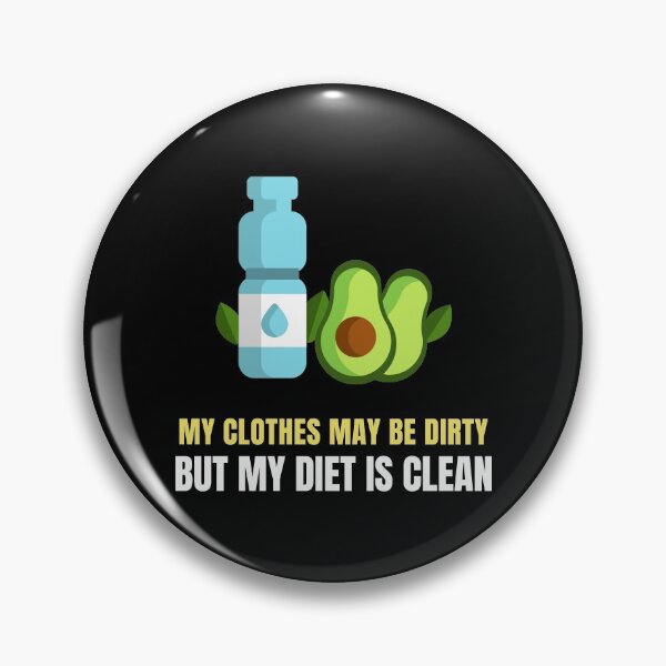 Item preview, Dirty Laundry, Clean Diet – Avocado Water Hydration Guacamole Healthy designed and sold by The Green Corner.