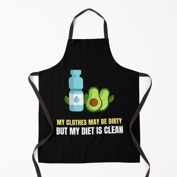 Item preview, Dirty Laundry, Clean Diet – Avocado Water Hydration Guacamole Healthy designed and sold by The Green Corner.