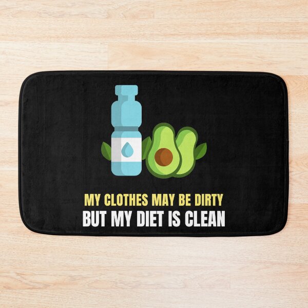Item preview, Dirty Laundry, Clean Diet – Avocado Water Hydration Guacamole Healthy designed and sold by The Green Corner.