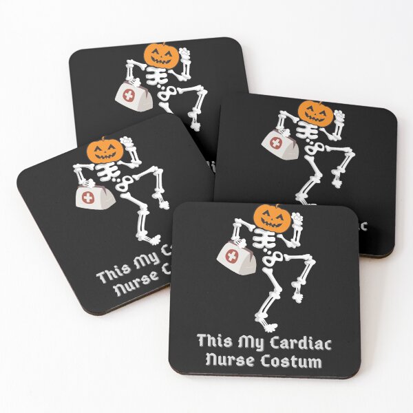 Item preview, Funny This My Cardiac Nurse Custome Pumpkin Skeleton designed and sold by Gifty-Designs.