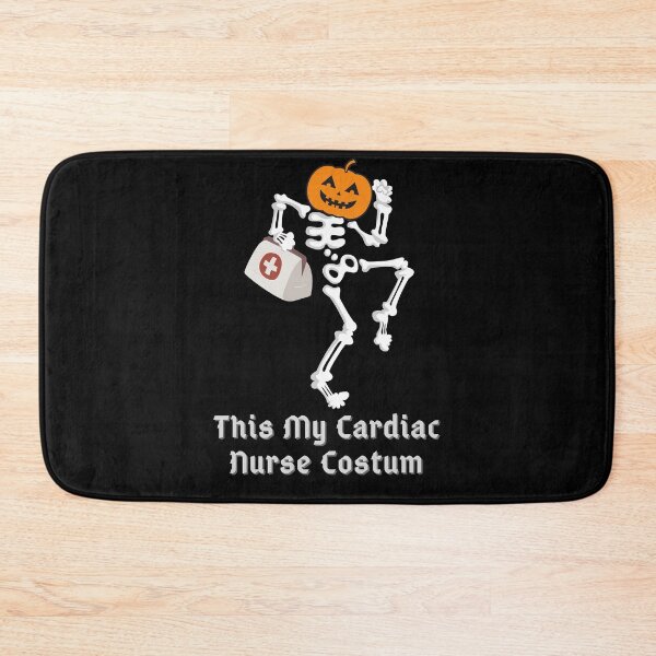 Item preview, Funny This My Cardiac Nurse Custome Pumpkin Skeleton designed and sold by Gifty-Designs.
