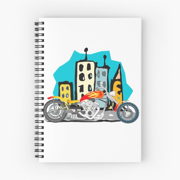 Item preview, Easy Rider Motorbike with City Background designed and sold by luvvvvvit.