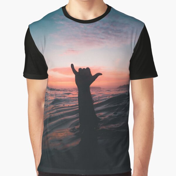 shaka sign t shirt