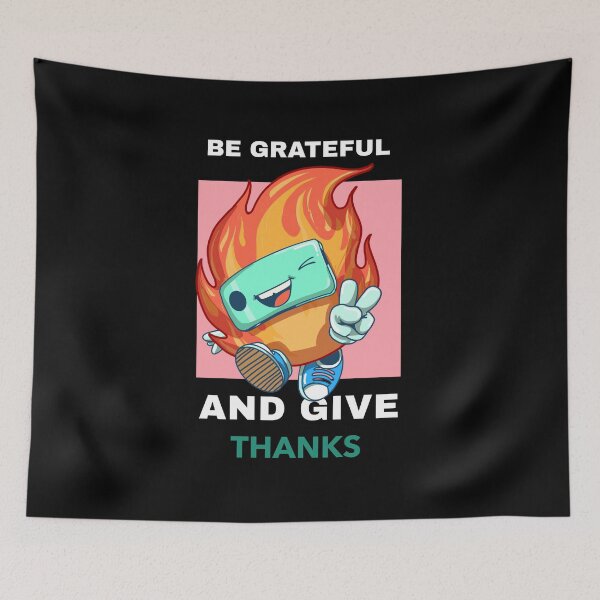 Item preview, Be Grateful And Give Thanks designed and sold by GoodVibeDesign.