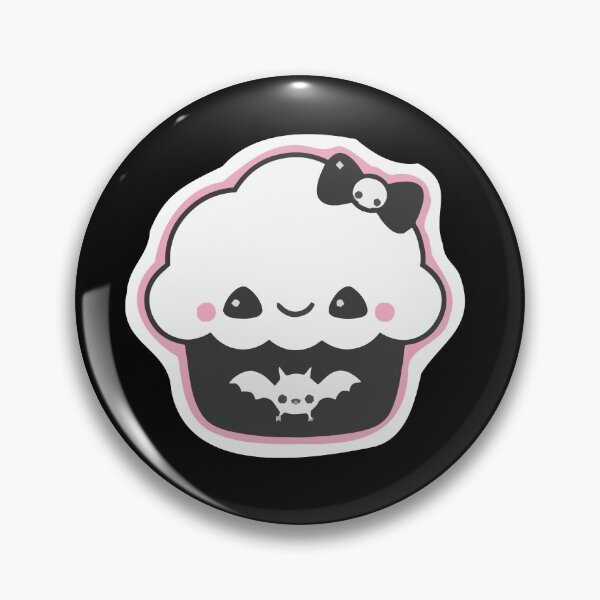 Item preview, Kawaii Bat Cake Vinyl Halloween  designed and sold by OdmiDesign.