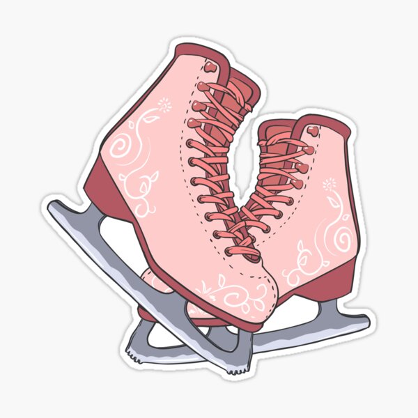 Ice and figure skating fun | Sticker