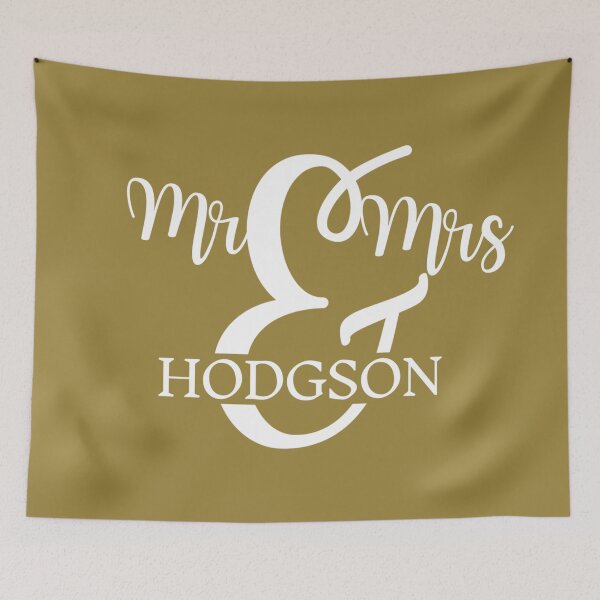 Item preview, Mr & Mrs HODGSON | GOLD designed and sold by yourscotborders.