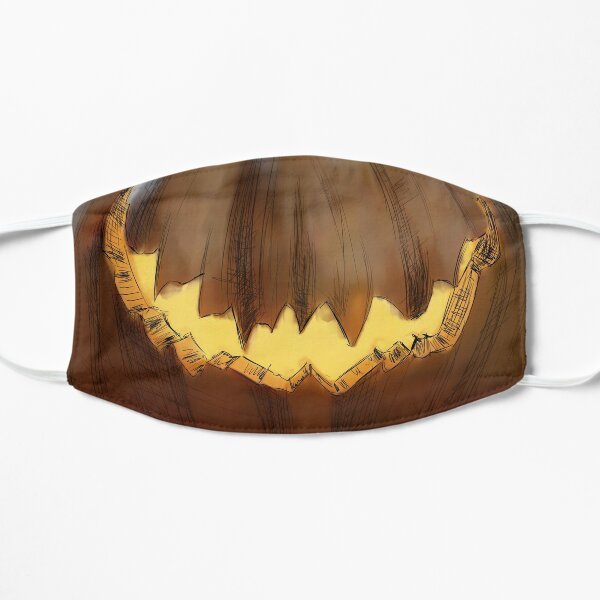 Jack-o-Lantern Mouth Flat Mask